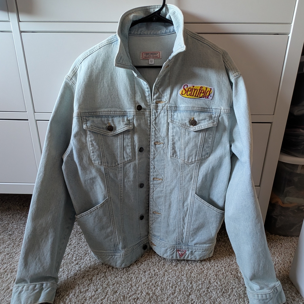Seinfeld Light Blue Denim Jacket
